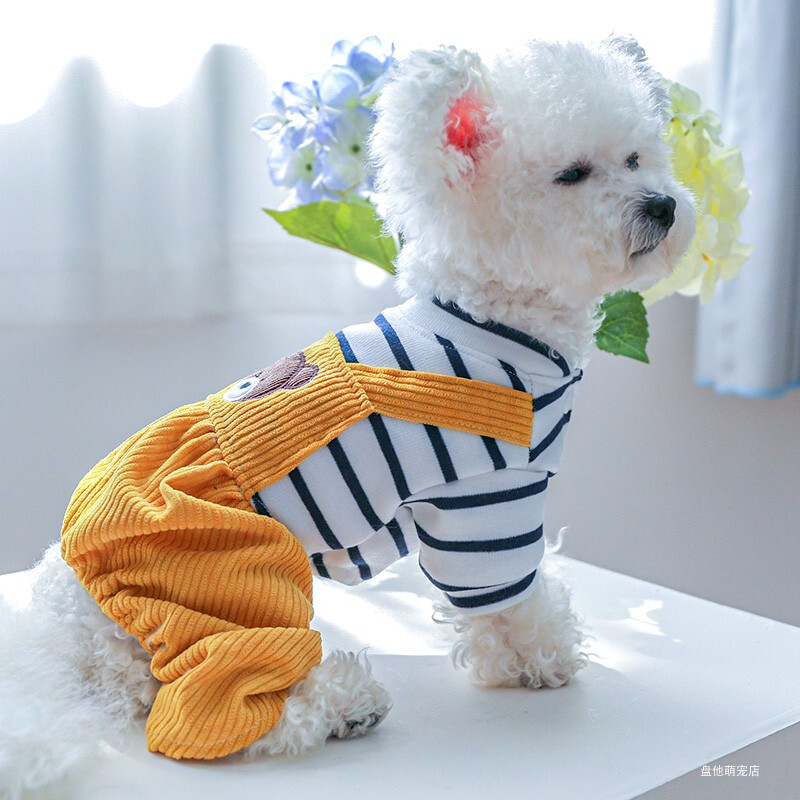 PETCIRCLE Odjeća za pse Bread Bear Kombinezoni za male srednje pse Puppy Cat All Seasons Odjeća za kućne ljubimce Kostim za pse Kućni ljubimci Kaput