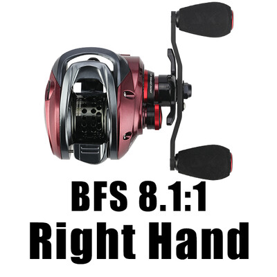 SeaKnight zīmola BFS XG R Baitcasting spoles, 162 g 8,1:1 MAX DRAG 13 mārciņas magnētiskās bremžu sistēmas makšķerēšanas spoles