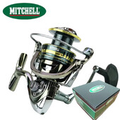 Mitchell lauko masalo meškeriojimo besisukanti ritė besisukanti žūklės metalinė vielos ritė