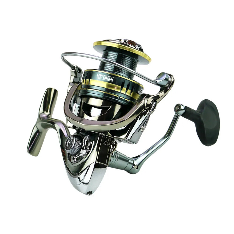 Mitchell lauko masalo meškeriojimo besisukanti ritė besisukanti žūklės metalinė vielos ritė