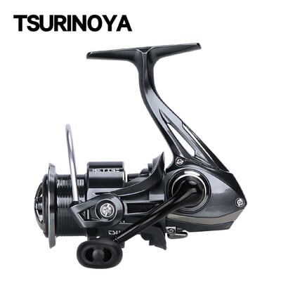 TSURINOYA Ελαφρύ Spinning Fishing Roel METIS 1000 2000 3000 Smooth 8kg Σύρετε 5,2:1 Ευέλικτο καρούλι διπλής ολίσθησης