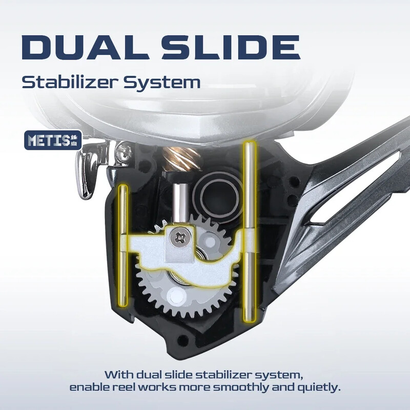TSURINOYA lengvasvoris spiningo ritė METIS 1000 2000 3000 lygi 8 kg tempimo 5,2:1 santykis universalus dvigubas slydimas kūginis ritė
