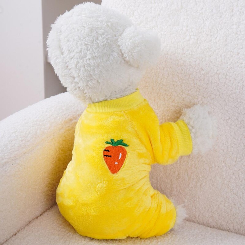 Drabužiai naminiams gyvūnėliams Patogus, kvėpuojantis apsirengimas šuniuko katės keturkojų drabužiai naminių gyvūnėlių pižamos šuniuko kostiumas