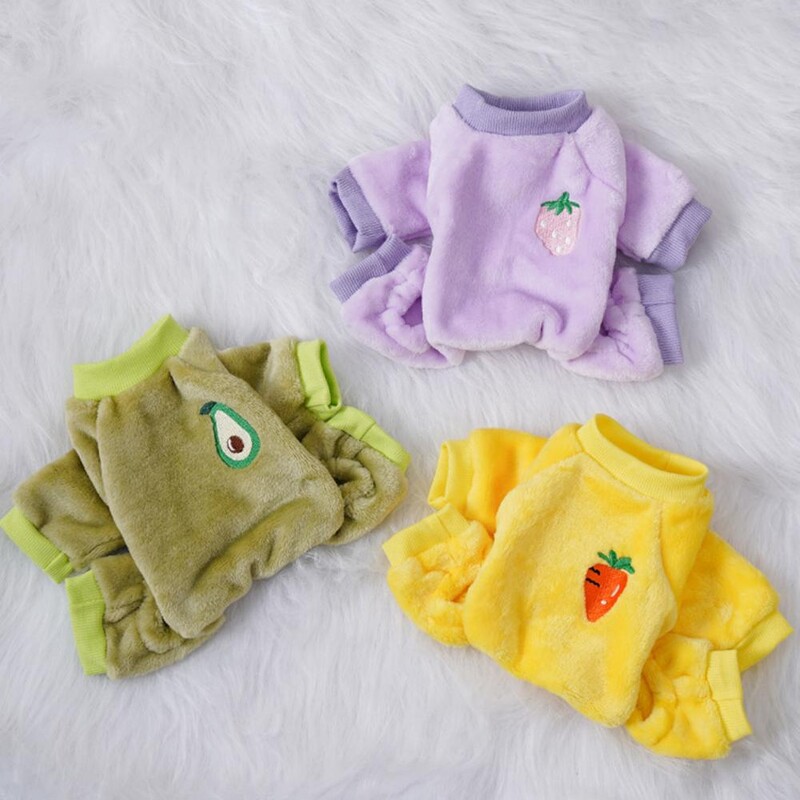 Drabužiai naminiams gyvūnėliams Patogus, kvėpuojantis apsirengimas šuniuko katės keturkojų drabužiai naminių gyvūnėlių pižamos šuniuko kostiumas