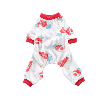 Rózsaszín kisállatkutya ruházat macska jumpruha kutya pizsama négylábú meleg kisállat hálóruha kis kutyáknak kabát kisállat pulcsi macska jelmez 35