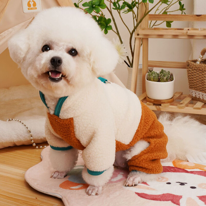 Šiltas vilnos paltas kačių šunų kombinezonas Žieminis vėžlys naminių šunų drabužiai mažiems šunims Čihuahua York Puppy Cat Pižamos Kombinezonai XXL