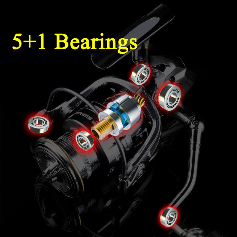 Besisukanti žūklės ritė 2000/3000/4000/5000/6000 didelio pasipriešinimo sūraus vandens nerūdijančio metalo ritinių serija kairiojo/dešiniojo sukimo ratas