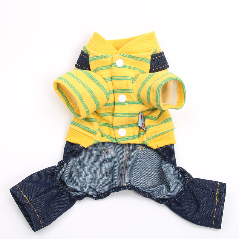 Šunų katės kombinezonas, džemperis, dryžuotas ir lokys, dizaino naminių šuniukų paltas Striukė rudens/žiemos drabužiai, drabužiai