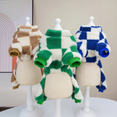 Vilnonis šunų kombinezonas rudeninis šiltas šuniuko striukė Žieminiai naminių šunų drabužiai mažiems šunims Kostiukas Chihuahua Yorkie pižama