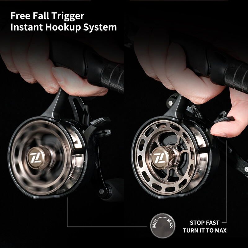 LEOFISHING CNC jéghorgász kerék téli gyorskioldó orsó 3+1 fém orsó tekercs sima csali horgászfelszerelések