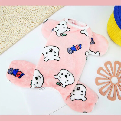 Žiemos šiltas kombinezonas šunims mažiems šunims Vilna šuniukas katė pižama naminiai šliaužtinukai Shihtzu Yorkie talismanai Drabužiai ropa para