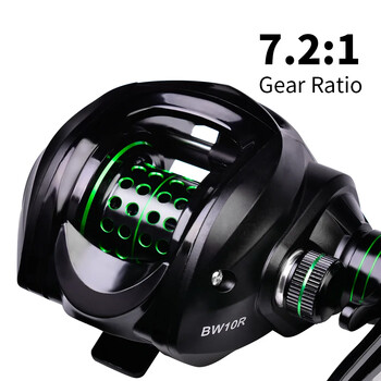 Sougayilang Fishing Reel Gear Ratio Max Drag Baitcasting Roel with aluminium bool for Luya Freshwater Pesca Fishing Roel