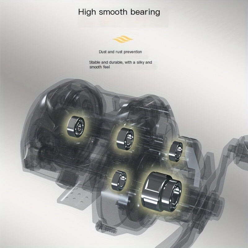 BILLINGS AT serija, omjer prijenosa 7,2:1, kuglični ležaj 5+1, maksimalni otpor 18 LB, kolut za bacanje mamaca, za slatkovodnu slanu vodu