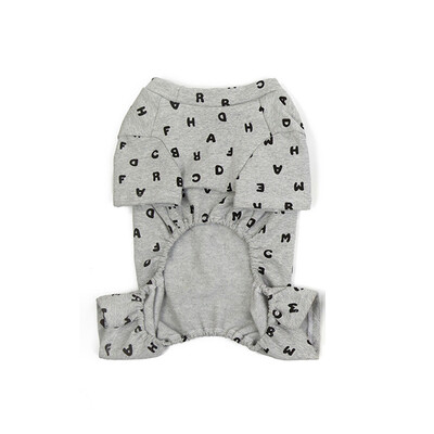 Žiemos šilta prancūzų buldogo pižama mažiems šunims medvilnės raidžių šuniukų kombinezonas Corgi Shiba Inu kombinezonas talismanas kostiumas