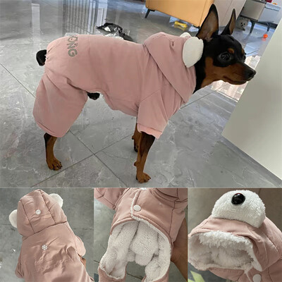 Aranyos chihuahua kutya jumpsuit téli meleg kisállat jelmez ruhák kis kutyáknak Pinscher máltai overál pizsama disfraz de perro