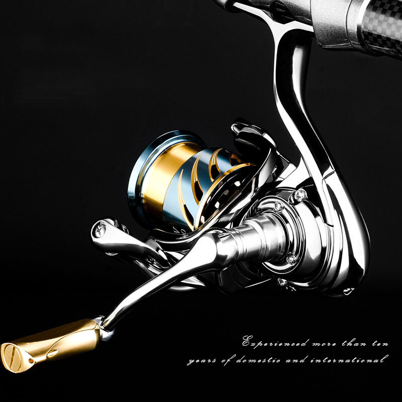 Besisukanti žūklės ritė 2000/3000/4000/5000/6000 didelio pasipriešinimo sūraus vandens nerūdijančio metalo ritinių serija kairiojo/dešiniojo sukimo ratas