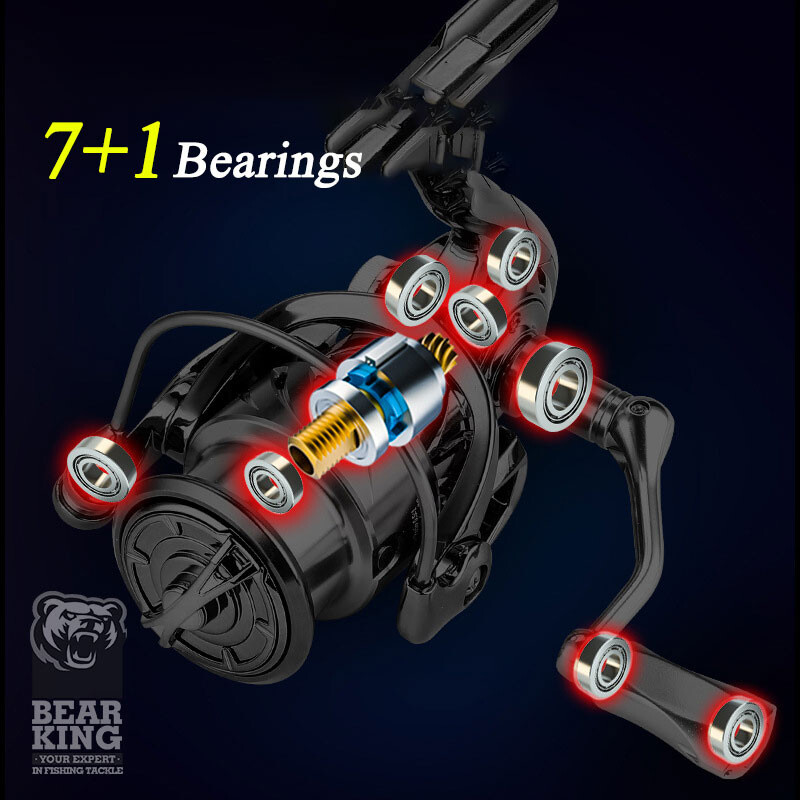 Besisukanti žūklės ritė 2000/3000/4000/5000/6000 didelio pasipriešinimo sūraus vandens nerūdijančio metalo ritinių serija kairiojo/dešiniojo sukimo ratas