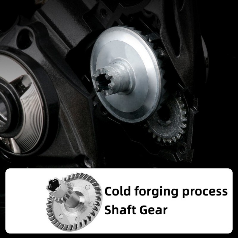 Mavllos DAII Bass spiningo ritė, 15 kg stabdymo jėgos santykis 5,2:1 metalinė rankenėlė, 2000–7000 dydžio itin lengva sūraus vandens karpių žvejybos ritė