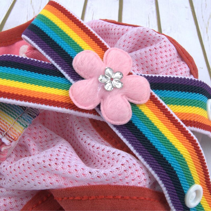 Női kutyapelenka fehérnemű Alsónadrág Aranyos Kényelmes Mosható Pöttyös csíkos Egészségügyi Pelenka Kisállat Élettani Nadrágok Otthonra