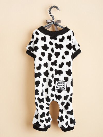 Šunų Pižamos Pjs Pavasario Vasaros Drabužiai šunims Mažiems Šunims Mergaitei Berniukai , Karvė Dryželių Šuniuko Drabužiai Šuniukai Onesies Cat Pet