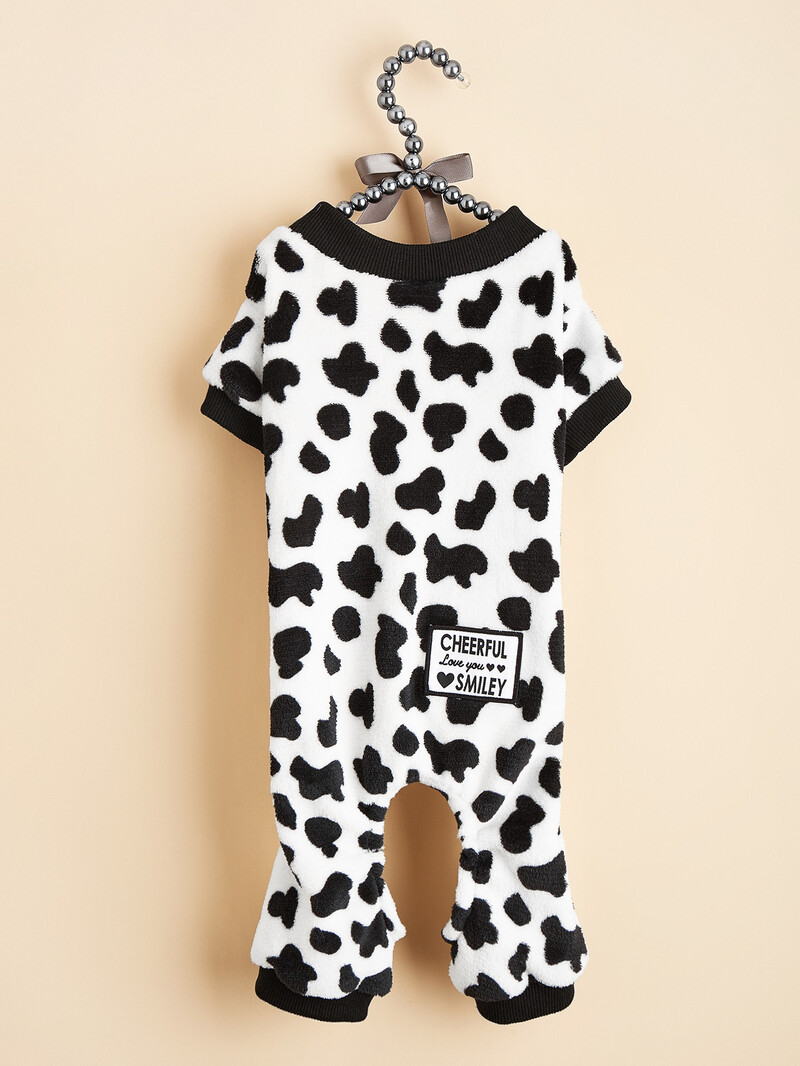 Šunų Pižamos Pjs Pavasario Vasaros Drabužiai šunims Mažiems Šunims Mergaitei Berniukai , Karvė Dryželių Šuniuko Drabužiai Šuniukai Onesies Cat Pet