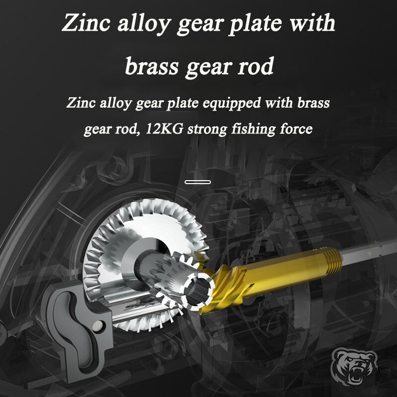 Besisukanti žvejybos ritė 2000/3000/4000/5000/6000 didelio pasipriešinimo sūraus vandens nerūdijančio metalo ritinių serija kairėje/dešinėje pusėje sukimo ratas