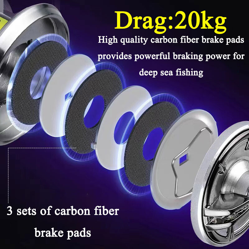 Besisukanti žūklės ritė 2000/3000/4000/5000/6000 didelio pasipriešinimo sūraus vandens nerūdijančio metalo ritinių serija kairiojo/dešiniojo sukimo ratas