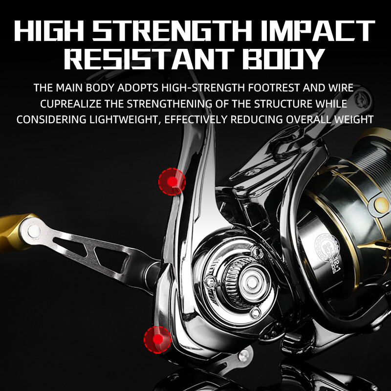 BEARKING-Nerūdijančio plieno guolių ritė, visiškai naujas, 9 + 1, 5,5:1, vilkimo sistema, 7 kg didžiausia galia, besisukantis ratas