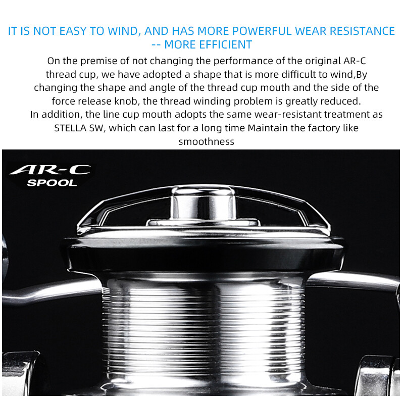 „Asina-Ultralight“ spiningo žvejybos ritė, sūraus vandens sukimo ritės, maksimalus pasipriešinimas 15 kg, 5,5:1, naujausia, 1000–5000