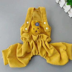 Mieli šunų kombinezonai šunims rožiniai geltoni dirželiai kombinezonai drabužiai Chihuahua augintiniams Kombinezonai pižamos mažiems vidutiniams šunims XXL