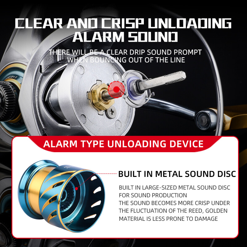 BEARKING Spinning Wheel Rock žvejybos ratas Jūros vandens žvejybos ratas Nuotolinis nuleidžiamas ratas Tinka įvairiems vandens priedams