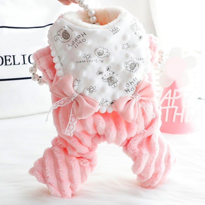 Madingas kačių kombinezonas, neplyštantis naminiams gyvūnėliams žiemos drabužiai su antkrūtiniu, terminis žirafa šunų žieminis šliaužtinukas