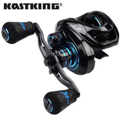 KastKing Crixus 7+1BBs 8KG Max Drag 206g ülikerge söödarulli magnetpidurisüsteem mageveepüügipool