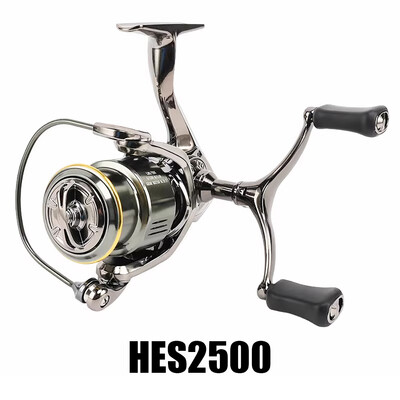 NAUJAS SEAKNIGHT HES spiningo žūklės ritė, pilnai metalo korpusas, 6 kg, sekli ritė, itin ilga metimo ritė su „doulbe“ rankenomis