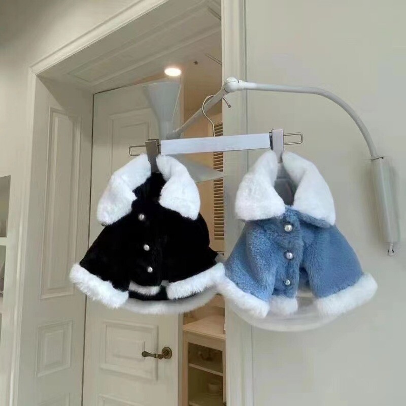 Kačių ir šunų rūbai augintiniams žieminiai pastorinti šilti plaukuoti šnaucerio nei lokio meškiukai shiba šunų vidutinio kailio medvilniniai drabužiai