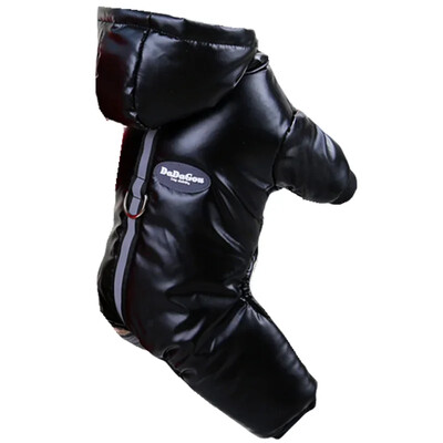 Žieminiai naminių šunų drabužiai Super šilta striukė, stora medvilnė, vandeniui atsparūs naminių gyvūnėlių drabužiai mažiems šunims Prancūzų buldogo šuniuko apranga