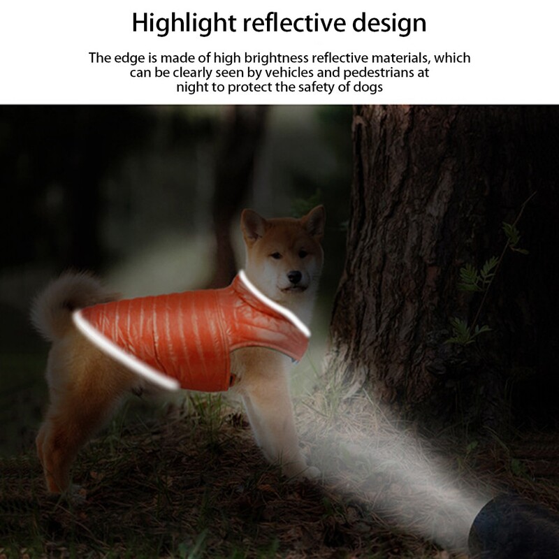 Žieminis šuns paltas Šiltas apverčiamas šuns paltas, atspindintis vandeniui atsparus šunų sniego striukė mažiems ir vidutiniams šunims, buldogų drabužiai