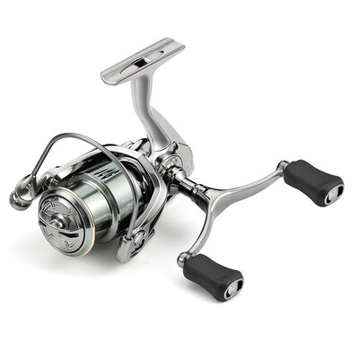 LA1500S-3000S Corp din fibră de carbon 164g Mulinetă de pescuit ușoară 5.2:1 Raport de transmisie 6+1BB Rulment cu bile Pescuit în apă sărată în apă dulce