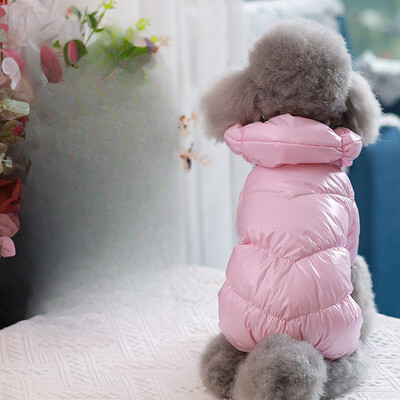 Kisállatruházat Kölyökkutya szélálló ruházat Téli kutyaruha Őszi és téli kényelmes és meleg otthoni kültéri kisállatruházat