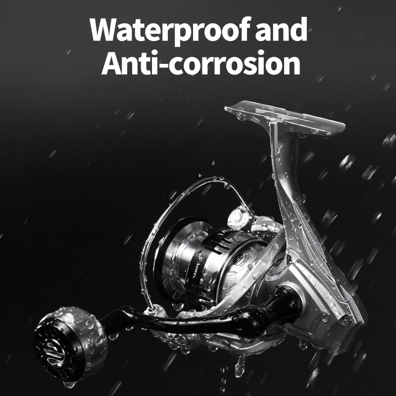 LINNHUE žvejybos ritė 1000-7000 metalinė EVA rutulinė rankena, sukimosi ritė Max Drag 10KG ritė jūros masalų ritės žvejyba