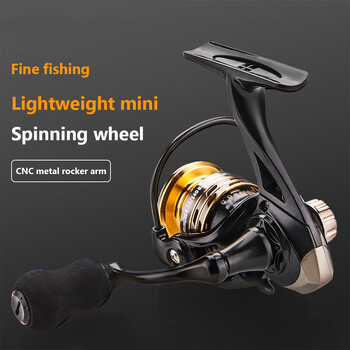 Spinning Fishing Reel 1BB Bearings 4,8:1 Gear Ratio Roel Fishing with 5KG Braking Force Taycan800/Taycan1000 for Outdoor Fishing