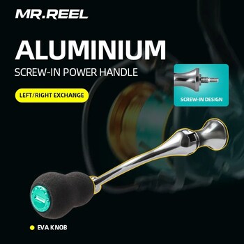 Fishmx Spinning Roels Fishing for Saltwater Freshwater Reel Μεταλλικό καρούλι Αριστερά/Δεξιά Εναλλάξιμα Lure Fishing Shallow Rool