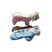 Labai šilti drabužiai mažiems šunims Žieminiai paltai Striukė šuniuko apranga Naminių gyvūnėlių drabužių kostiumas šaltam Rusijos ar Šiaurės šalių orui