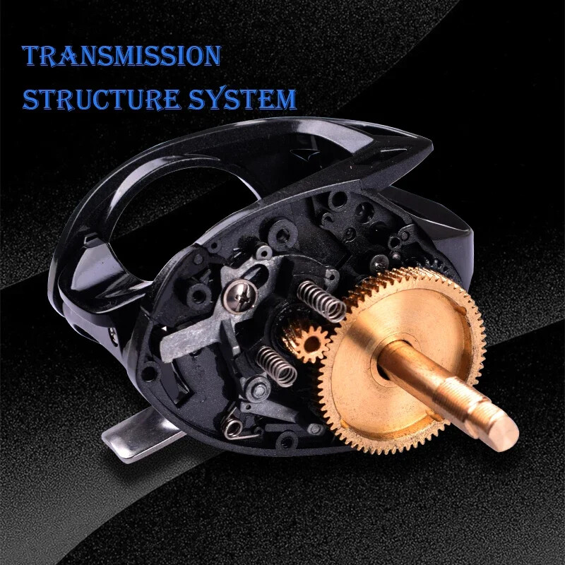 „Deck“ sūraus vandens žvejybos masalo ritė su viena rankena, traukos galia 15 kg santykiu 6,4:1