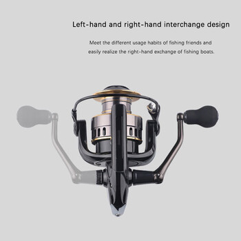 Όλα τα μεταλλικά καρούλια ψαρέματος Spinning Reel Fishing Reel Sea Rod Reel Anchor Fishing Reel Long Casting Roel Fishing Reel