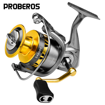 Μεταλλικό καρούλι Fishing Spinning Reel 5.2:1/5.1:1 Ρουλεμάν Carp Fishing ReelBK1000-6000 Metal Line Cup Χονδρικό εμπόριο ειδών ψαρέματος