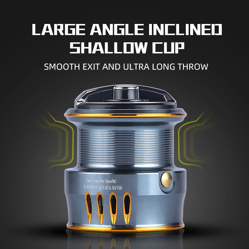 GUOLIS TW-C Seklios taurės ritė 12Kg Didžiausia galia Nerūdijančio plieno guolis 5,5:1 Sukamojo rato žvejybos ritė žvejybos priedai