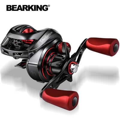 BEARKING 8+1BB Baitcasting Reel 8KG Max Drag 7.3:1 High Speed Fishing Reel Inforced Reel Drag Reel Carp Drag Reel Fishing