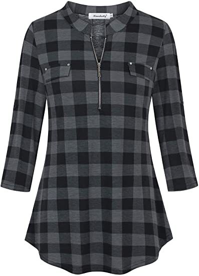 6 krāsas un 5 kodi 2022 Eiropas un Amerikas pārrobežu jauni rudens rūtaini krekli ar apdruku sieviešu topiem