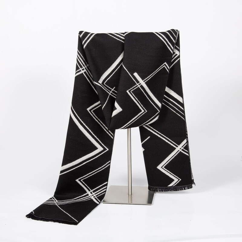 Új férfi sál koreai változat téli meleg kasmír sál utánzat férfi kockás férfi sál gyártó 